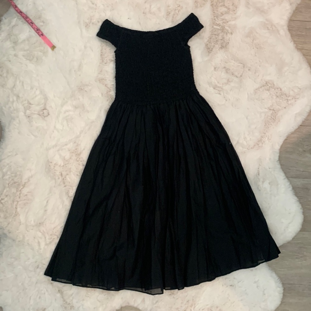 Black J. Crew XXS Sheer Dress